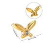 Wholesale Brooch Stainless Steel Light Luxury Style Bow Electroplating For Women