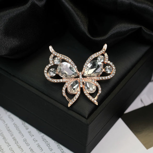 Wholesale Brooch Zinc Alloy Animal Bow Electroplated For Women And Unisex