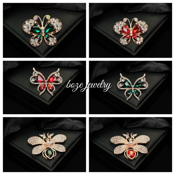 Wholesale Brooch Zinc Alloy Animal Bow Electroplated For Women And Unisex