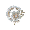 Wholesale Brooch Zinc Alloy Flower Electroplating Light Luxury Style Clothing Accessories