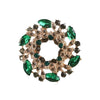 Wholesale Brooch Zinc Alloy Flower Electroplating Light Luxury Style