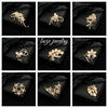 Wholesale Brooch Zinc Alloy Geometric Animal Flower Bow Leaf Star Design Electroplating For Women