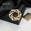 Wholesale Brooch Zinc Alloy Geometric Animal Flower Bow Leaf Star Design Electroplating For Women