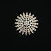 Wholesale Brooch Zinc Alloy Geometric Electroplating Magic Array Creative Vintage Hollow Unisex