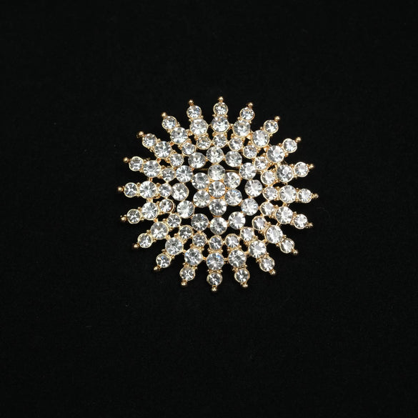 Wholesale Brooch Zinc Alloy Geometric Electroplating Magic Array Creative Vintage Hollow Unisex