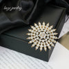Wholesale Brooch Zinc Alloy Geometric Electroplating Magic Array Creative Vintage Hollow Unisex
