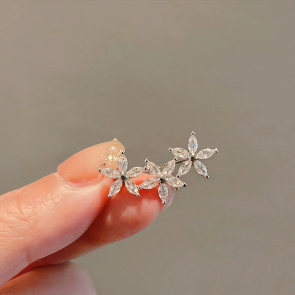 Wholesale Brooch Zinc Alloy Plant Flowers Style Electroplated For Women
