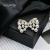 Wholesale Brooch Zinc Alloy Rhinestone Geometric Butterfly Electroplated Jewelry Accessory For Women And Unisex