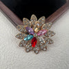 Wholesale Brooch Zinc Alloy Star Light Luxury Style Electroplated For Women And Unisex