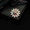 Wholesale Brooch Zinc Alloy Star Light Luxury Style Electroplated For Women And Unisex