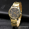 Wholesale Business Style Quartz Watch With Stainless Steel Band And Round Dial For Men