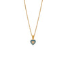 Wholesale Butterfly Elephant Pendant Palm Eye Stainless Steel Necklace With O Shaped Chain And Dripping Oil Treatment For Women Featuring Animal Pattern
