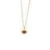 Wholesale Butterfly Elephant Pendant Palm Eye Stainless Steel Necklace With O Shaped Chain And Dripping Oil Treatment For Women Featuring Animal Pattern