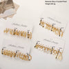 Wholesale Butterfly Love Lock Rose Diamond Pearl Earrings Set Alloy Electroplated With Heart Animal Zodiac Patterns Unisex
