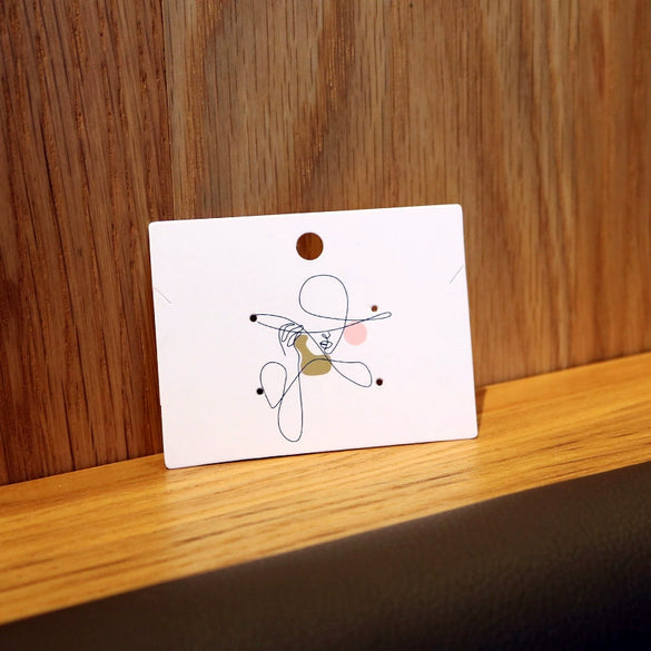 Wholesale Card Jewelry Display Card Necklace Earrings Made Of Paper And Cardboard With Printing