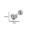 Wholesale Cartilage Puncture Ear Bone Nail Copper Flower Style