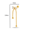 Wholesale Cartilage Puncture Ear Bone Nail Fashion Allmatch Copper Zirconium Bow Stainless Steel Rod For Women