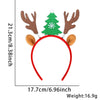 Wholesale Cartoon Christmas Elk Stereoscopic Christmas Hat Headband For Children Holiday Party Decorations