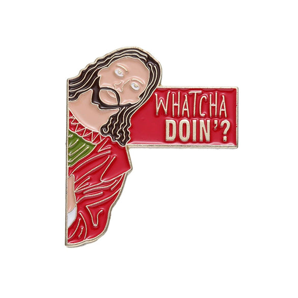 Wholesale Cartoon Creative All Match Decorative Metal Badge Trinkets In Halloween Ghost Bat Shape Zinc Alloy With Electroplating