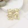 Wholesale Cartoon Raise Hand Bear Pendant Necklace Bracelet Alloy Accessories With Plating And Painting