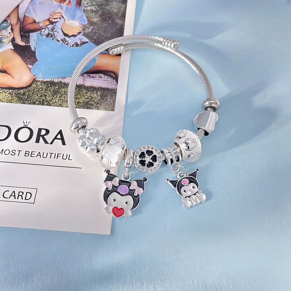Wholesale Cartoon Style Alloy Electroplated Bracelet For Women