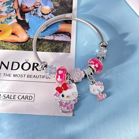 Wholesale Cartoon Style Alloy Electroplated Bracelet For Women