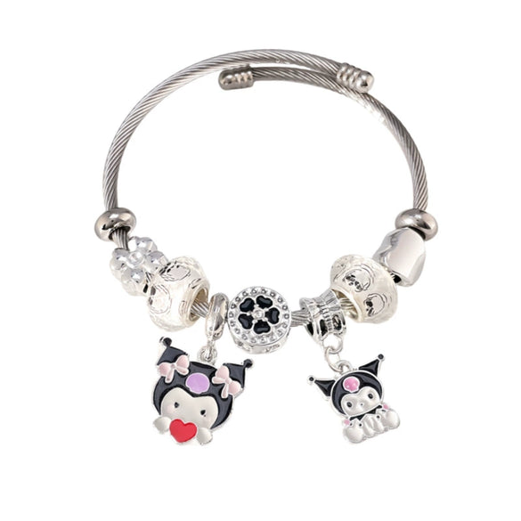 Wholesale Cartoon Style Alloy Electroplated Bracelet For Women