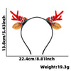 Wholesale Cartoon Style Cloth And Plastic Deer Horn Headband For Women