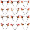 Wholesale Cartoon Style Cloth And Plastic Deer Horn Headband For Women