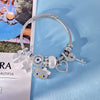 Wholesale Cartoon Style Zinc Alloy Electroplated Beaded Bracelet