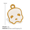 Wholesale Cartoon 316L Stainless Steel Jewelry Set With Dripping Oil Treatment Pendant Necklace And Earrings