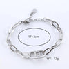 Casual Basic Commute Butterfly 304 Stainless Steel Zircon Bracelets In Bulk