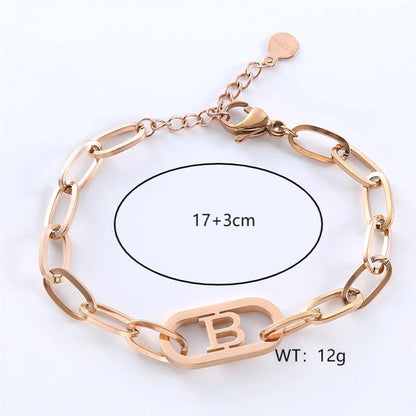 Casual Basic Commute Butterfly 304 Stainless Steel Zircon Bracelets In Bulk