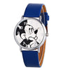 Wholesale Casual Digital Quartz Movement Round Electronic Watch For Middle School Students With Cartoon Style Alloy Case Imitation Leather Strap And Titanium Buckle