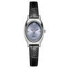 Wholesale Casual Oval Quartz Watch For Female Alloy Case And Strap Mineral Reinforced Glass Mirror Spiral Crown Horseshoe Buckle