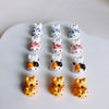 Wholesale Ceramic Cat Beaded Wind Chime Bracelet Jewelry Accessories Lovely Style Environmental Protection Process