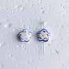 Wholesale Ceramic Handdrawn Flower Loose Beads For Beaded Bracelet Jewelry Accessories Environmental Protection