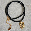 Wholesale Chain Titanium Steel Geometric Animals Style Furnace Vacuum Plated 18K Gold