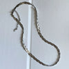 Wholesale Chain Titanium Steel Retro Street Geometric Braided Twist Electroplated