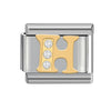 Wholesale Charm Bracelet Stainless Steel Letter Diamond Detachable Splicing