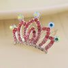 Wholesale Children's Alloy Crown Hair Comb Hair Accessories With Electroplating Process