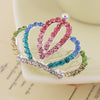 Wholesale Children's Alloy Crown Hair Comb Hair Accessories With Electroplating Process