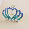 Wholesale Children's Alloy Crown Hair Comb Hair Accessories With Electroplating Process