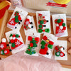 Wholesale Children's And Women's Cloth Handmade Christmas Style Hairpin Set With Cartoon Snowman For Party Gifts