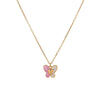 Wholesale Children's And Women's Stainless Steel Titanium Steel Jewelry Set With Heart Drop Bell Patterns Electroplated