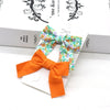 Wholesale Children's Bow Hairpin Floral Cloth Handmade Hair Accessories Duckbill Clip