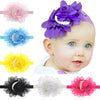 Wholesale Children's Cloth Hair Band With Pearl Flower Pattern Handmade