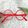 Wholesale Children's Trendy Round Plastic Toy Glasses Frame Without Lenses Super Cute Doctor Style
