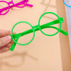 Wholesale Children's Trendy Round Plastic Toy Glasses Frame Without Lenses Super Cute Doctor Style