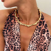 Wholesale Choker Alloy Geometric Twist Design For Women